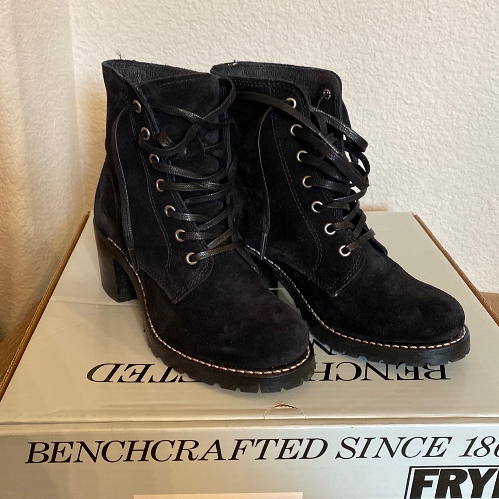 Frye Sabrina 6G lace up